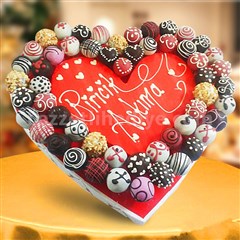 LoveHeart - Çikolatalı Sevgiliye Hediye